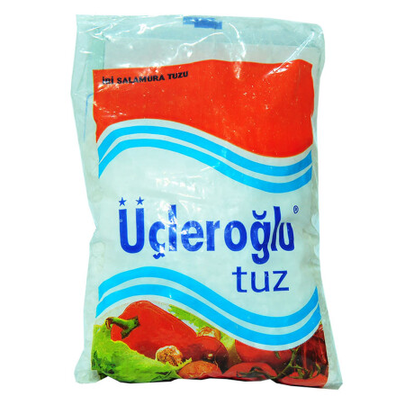 Yemeklik ve İri Salamura Çakıl Tuzu 1500 Gr - Üçleroğlu