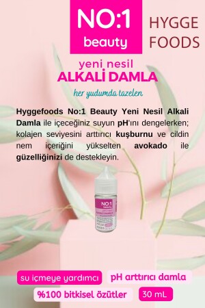 Yeni Nesil Alkali Damla No:1 Beauty Yüksek Antioksidanlı Ph Arttırıcı Su Içmeye Yardımcı ALKALI01 - 2