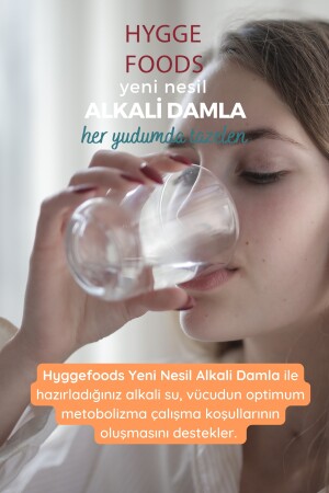 Yeni Nesil Alkali Damla No:1 Beauty Yüksek Antioksidanlı Ph Arttırıcı Su Içmeye Yardımcı ALKALI01 - 5