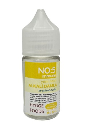 Yeni Nesil Alkali Damla No.5 Immune - Ph Arttırıcı - Su Içmeye Yardımcı - 30 Ml ALKALI05 - 1
