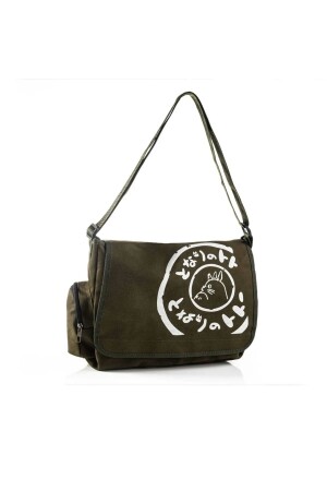 yeşil-beyaz Totoro Bag - Favorim50ton