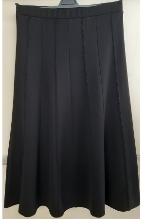 YILDIZ NAZAL 1-KLASSE SCUBA-STOFF FLEXIBLER MUTTER PLUS-SIZE-MODELLTEILIGER ELASTISCHER ROCK - N.Y.Yildiz