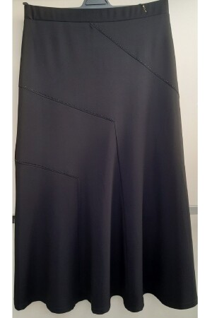 YILDIZ NAZAL 1-KLASSE SCUBA-STOFF FLEXIBLER MUTTER PLUS-SIZE-MODELLTEILIGER ELASTISCHER ROCK - N.Y.Yildiz