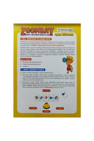 Yükselen Zeka 3+ Zoombat Dikkat Geliştiren Zeka Oyunu zoombat - 2