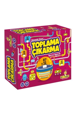 Yükselen Zeka Toplama Ve Çıkarma Kutusu - Toplama Çıkarma Öğrenme Kartları - Yükselen Zeka Yayınları