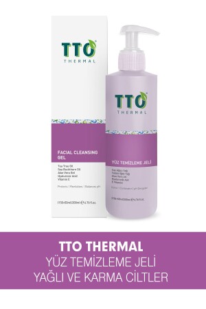 Yüz Temizleme Jeli 150 ml (ÇAY AĞACI YAĞI - TEA TREE OIL) - Tto