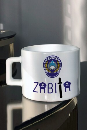 Zabıtalara Özel Meslek Tasarım Baskılı Çay-kahve Fincanı EZ-ÇF-0158 - Hediyexpres