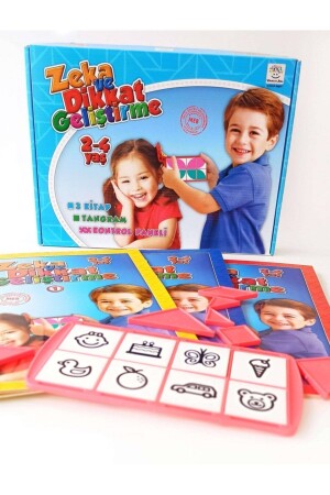 Zeka Ve Dikkat Geliştirme Seti (2-4 Yaş) ZOK24Y2 - Yükselen Zeka Yayınları