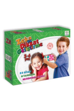 Zeka Ve Dikkat Geliştirme Seti 3-6 Yaş Zeka Ve Dikkat Geliştirme Seti (3-6 Yaş) - Yükselen Zeka Yayınları