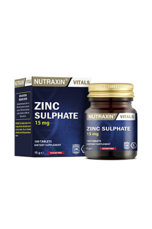 Zinc Sulphate - Çinko Takviyesi 15 Mg 100 Tablet 8680512627012 - 1