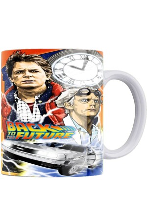 „Zurück in die Zukunft“ bedruckte Tasse aus 100 % Porzellan rem-onz14 - remonz
