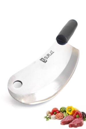 Zwiebelbeil Rüstungsmesser Hackmesser Salatmesser 17 cm GTR-2405 - SürLaz
