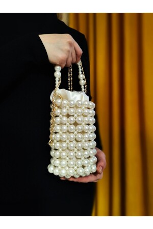 Zylinderperlentasche - Perlentasche Perlentasche Perlentasche - Abendkleidtasche - Einladungstasche - Vivozza